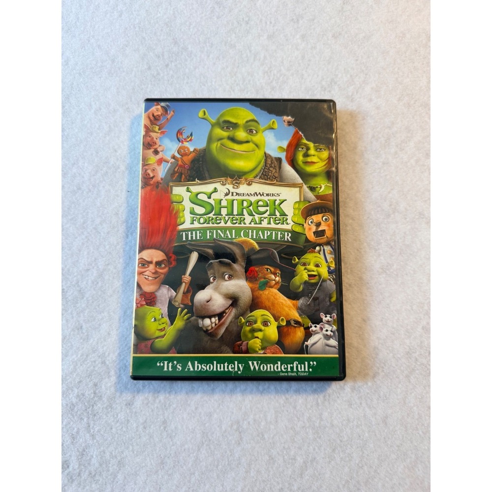 Shrek Forever After The Final Chapter DVD DreamWorks Animated Movie‎ Widescreen